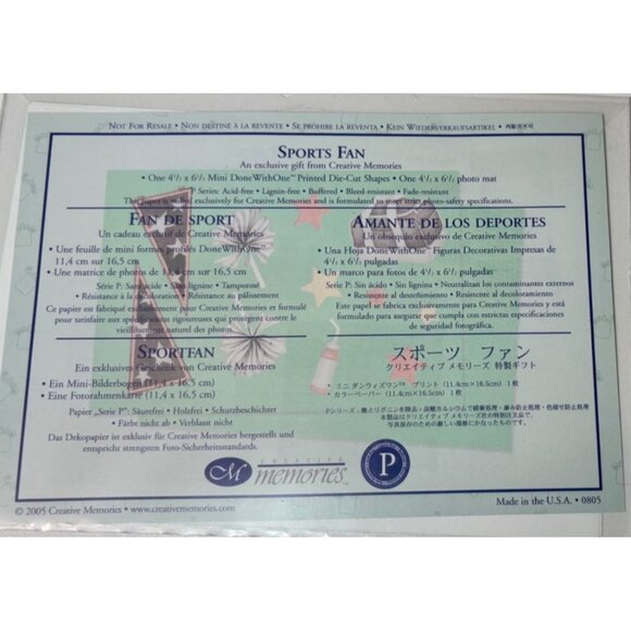 Cheerleading Scrapbook Stickers Creative Memories Sports Fan Pom Poms - Picture 2 of 3